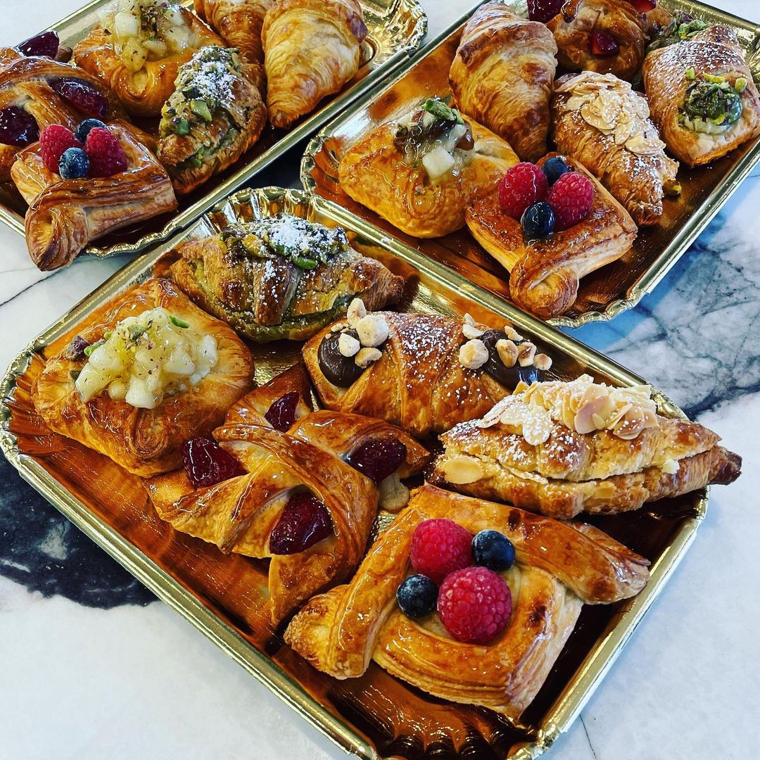 Mini Danish & Croissant Pastries Platter