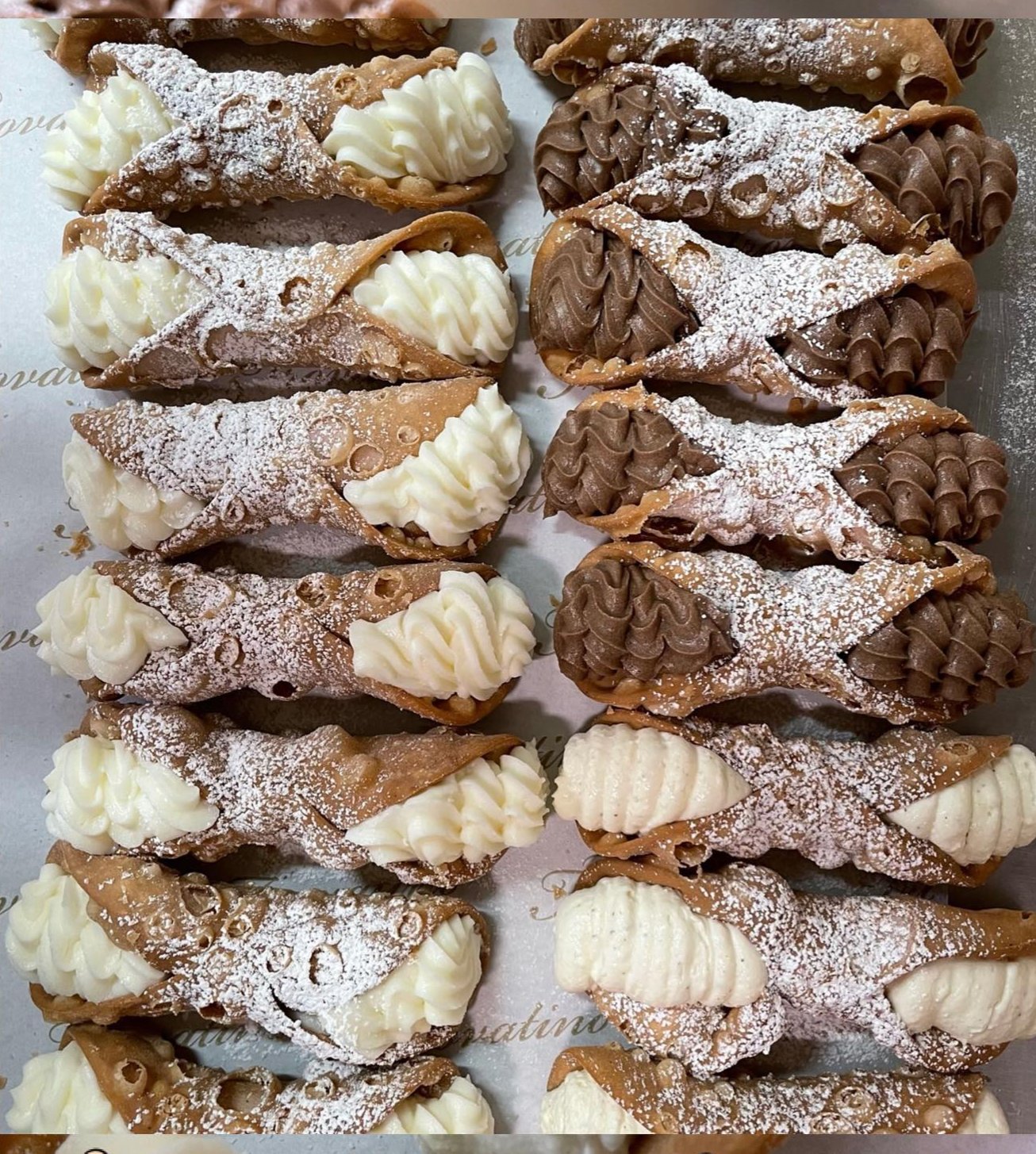 Mini Cannoli Platter