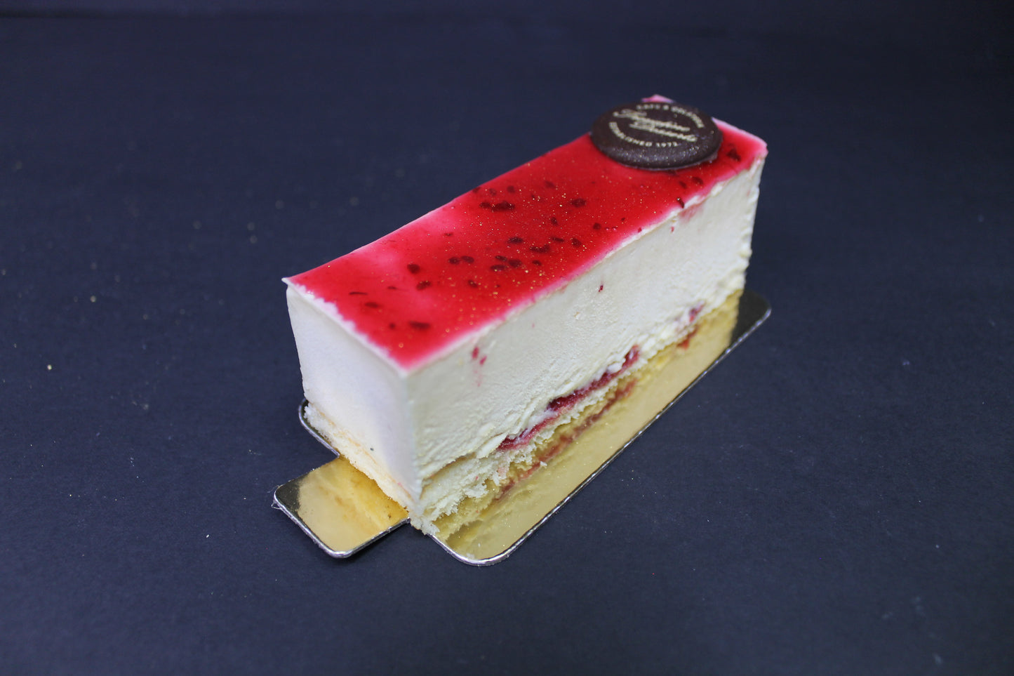 Pannacotta & Raspberry Slice