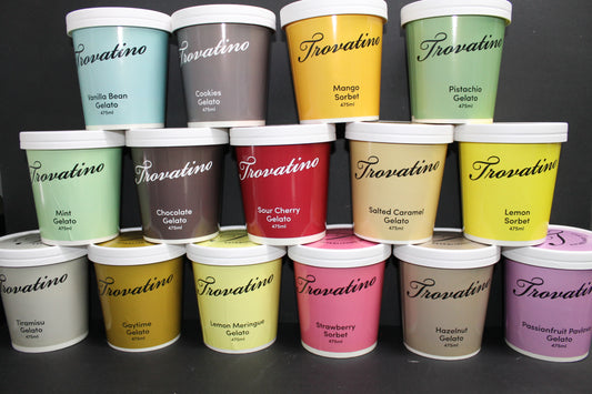 1/2 Litre Gelato 1 Flavour