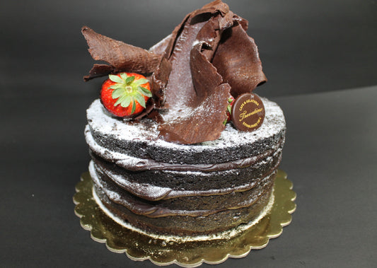 Naked Chocolate Cake