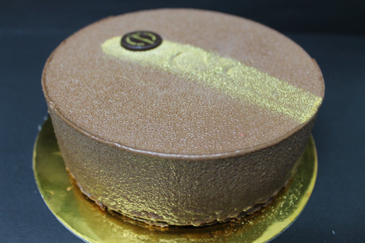 Chocolate and Passionfruit Mousse Cake (Gluten Free)
