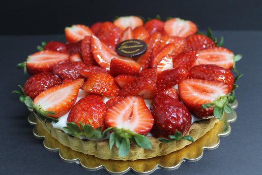 Strawberry Flan